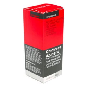 crema de azucena 30 gr