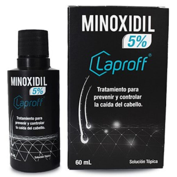 minoxidil 5% solucion topica 60 ml lp