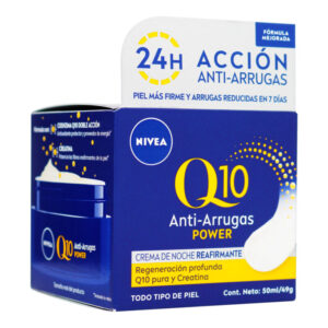 crema nivea visage anti arrugas plus q10 noche 50
