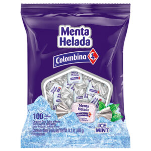 menta helada colombina 100 unidades