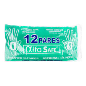 guante cirugia alfa 8 12 unidades