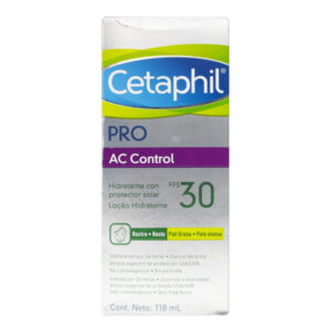 cetaphil dermocontrol hidratacion 118 ml