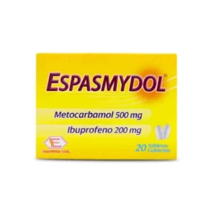 espasmydol 20 tabletas