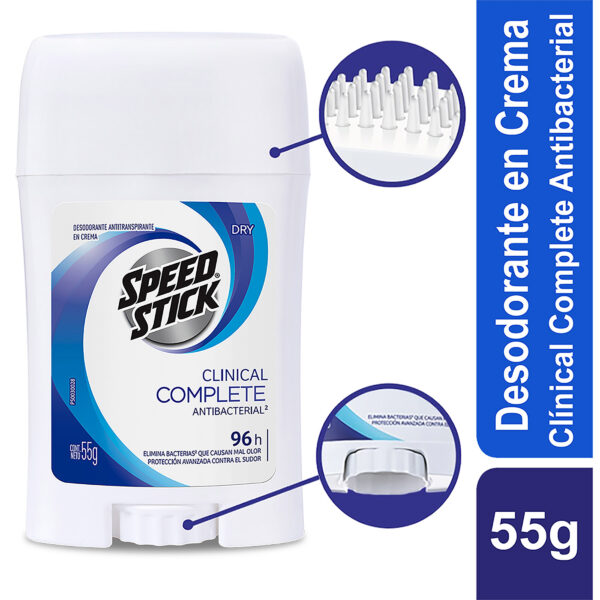 desodorante speed stick clinical crema 55 gr