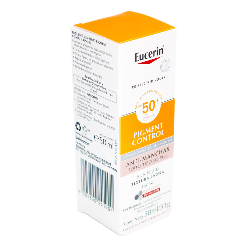 Eucerin Sun Pigment Control Fps 50 + 50 Ml