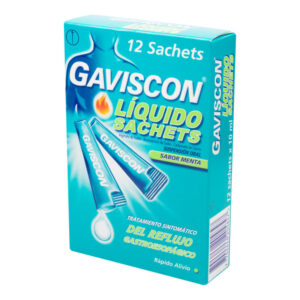 gaviscon suspension menta 10 ml x 12 unidades