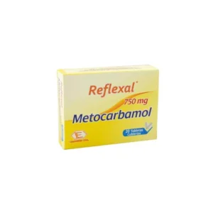 reflexal (metocarbamol) 750 mg 20 tabletas