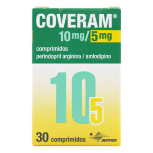 coveram 10/5 mg 30 comprimidos
