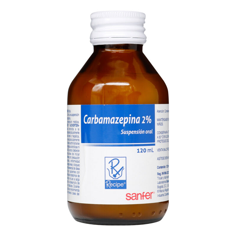 Carbamazepina 2% Suspension 120 ml rc