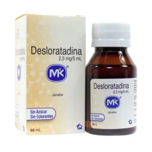 desloratadina 2.5mg/5ml jarabe 60 ml mk