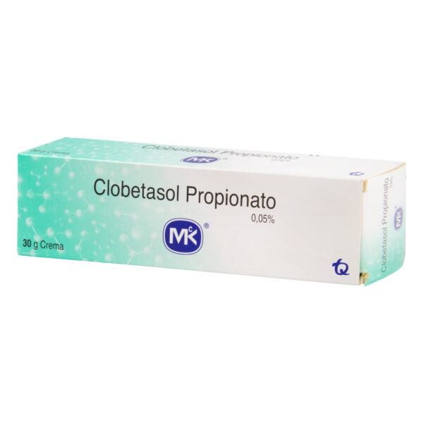 clobetasol 0.05% crema 30 gr mk