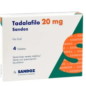 tadalafilo 20 mg 4 tabletas sz