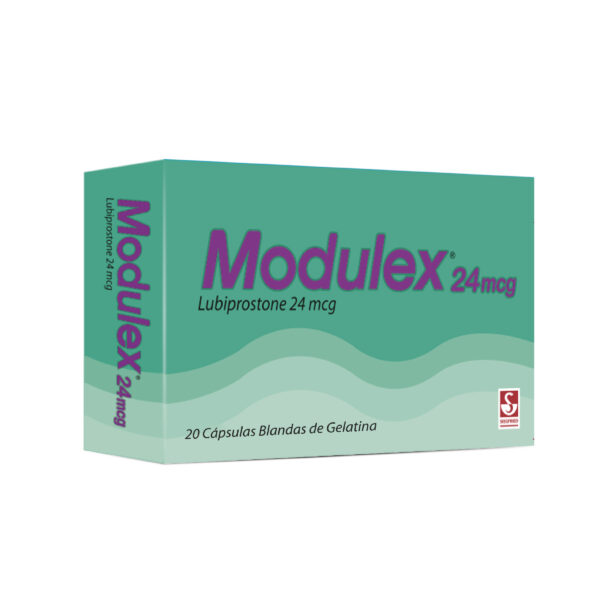 modulex 24 mcg 20 capsulas cbg
