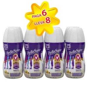 pediasure vainilla 220 ml pague 6 lleve 8