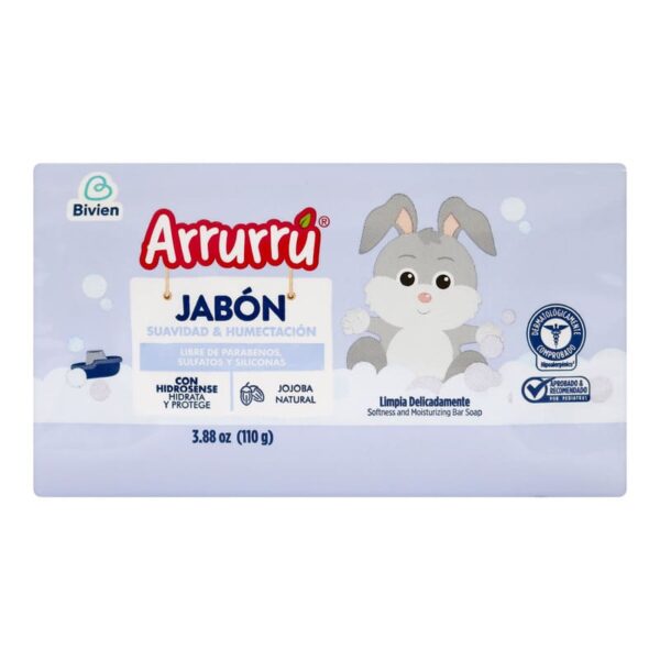 Jabon Arrurru Suavidad Humectacion 110 gr