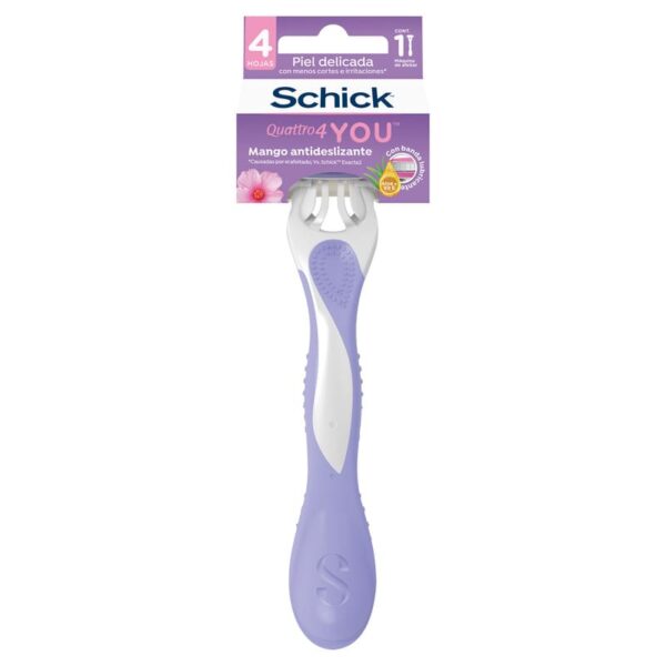 Maquinas Shick 4 Quattro Women 10 Unidades