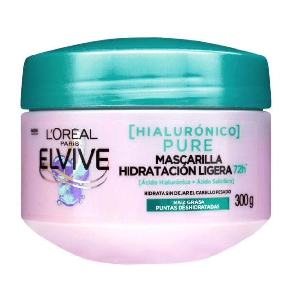 Mascarilla Elvive Hidra Hialuronico Pure 300 gr