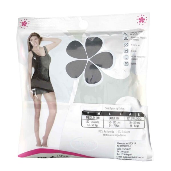 Medias Pantalon Ritchi Chic Descanso Negro M
