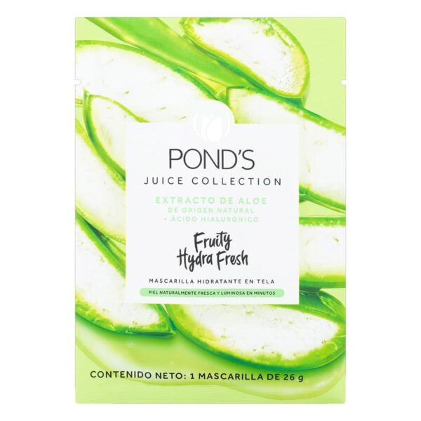 Ponds Mascarilla Fruty Hydratante Aloe  26 gr