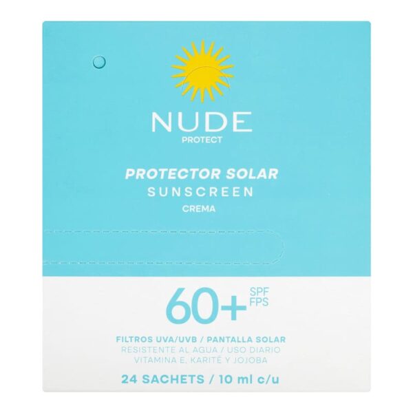 Protector Solar Nude S.Crema Fps 60 + 24 Sobres  10 Ml