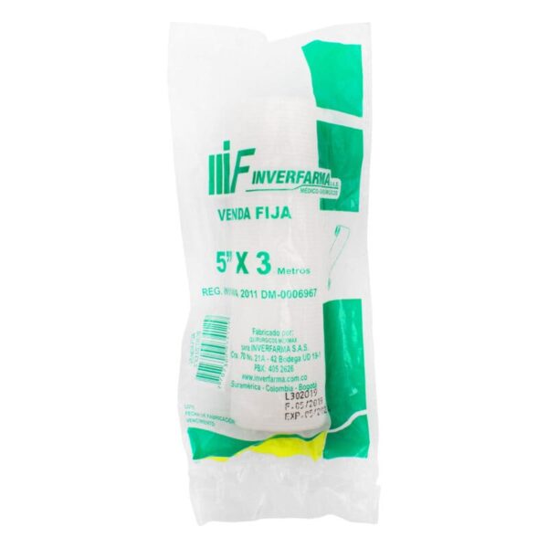 Venda Fija Blanca 5x3 mt mer max Inverfarma