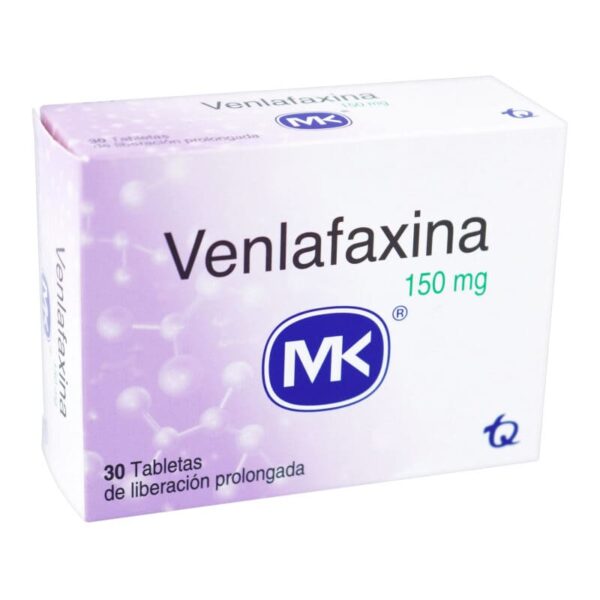 Venlafaxina 150 Mg 30 Tabletas Mk