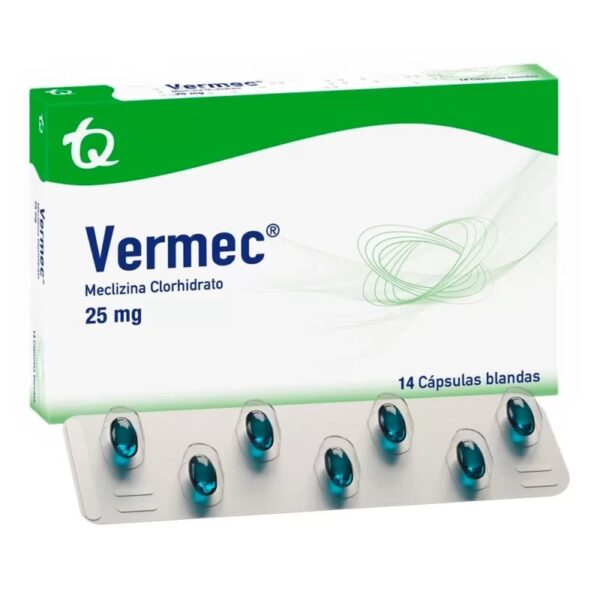 Vermec 25 Mg 14 Capsulas Mk