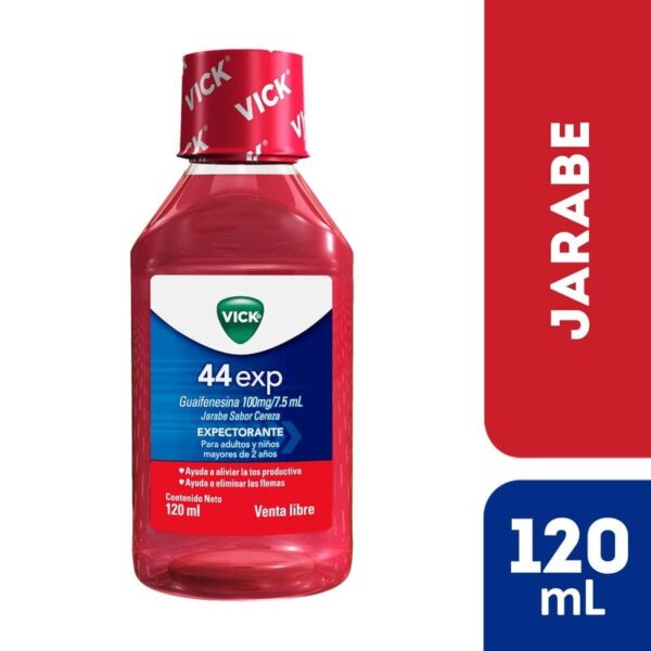 Vick 44 Expectorante Niños Adultos Jarabe 120 ml