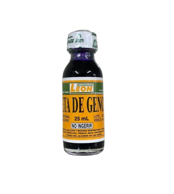 Violeta de Genciana 25 ml 12 Unidades Leon