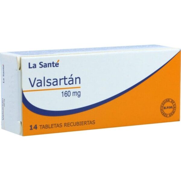 Valsartan 160 Mg 14 Tabletas  Ls