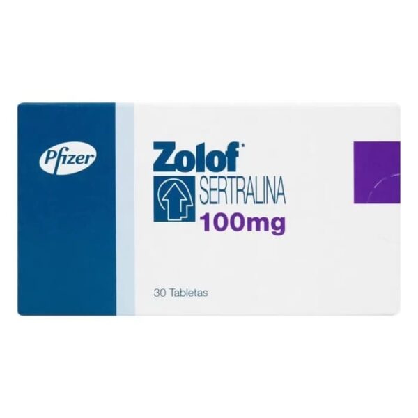 Zolof 100 Mg 30 Tabletas