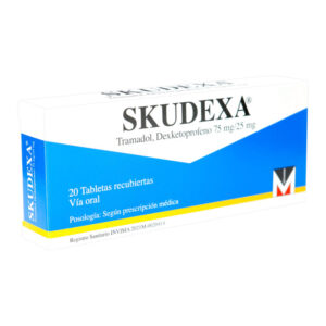 skudexa 75/25 mg 20 tabletas