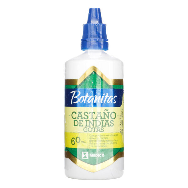castaño indias gotas botanitas 60 ml
