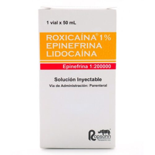 Roxicaina 1% Epinefina 1200 Ui 50 Ml