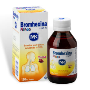 bromhexina niños jarabe 120 ml mk