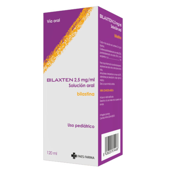 bilaxten 2.5 mg/ml solucion oral 120 ml