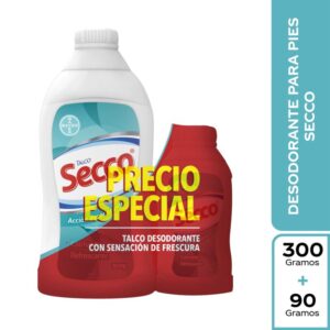 talco secco 300 gr+ 90 gr