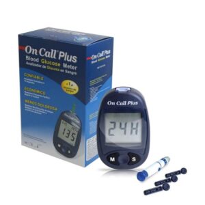 glucometro on call plus system kit