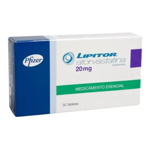 lipitor 20 miligramos 30 tabletas