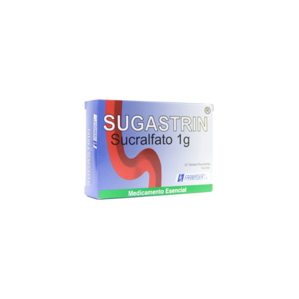 sugastrin 20 tabletas