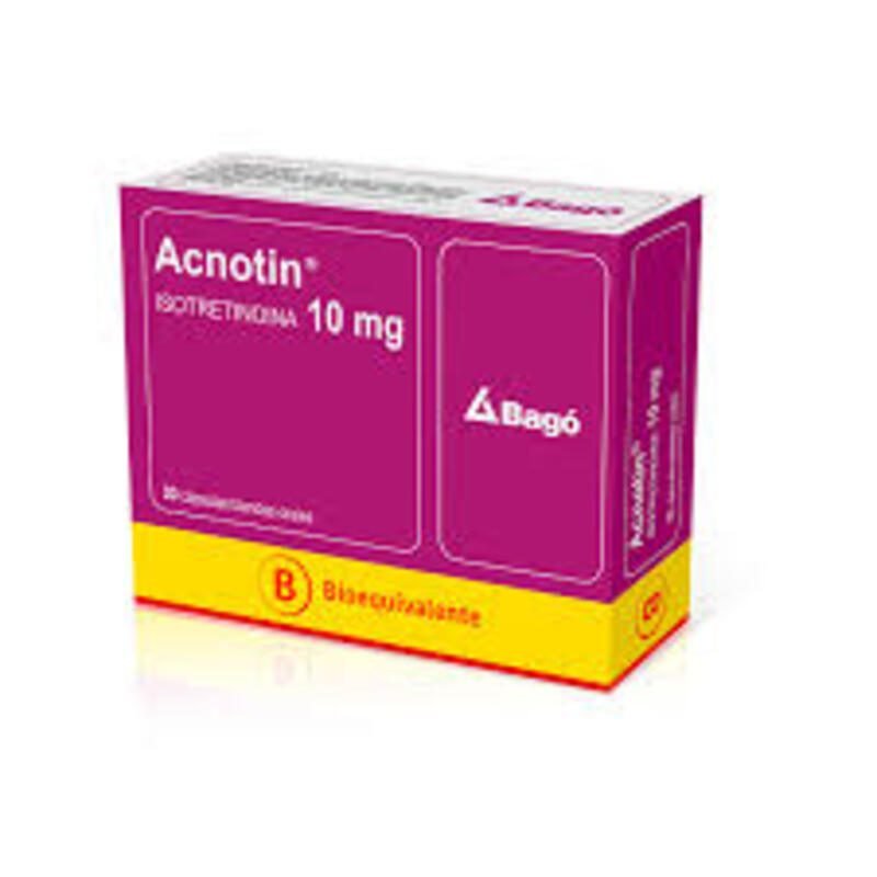 ACNOTIN 10 10 MG 30 CAPSULAS BLANDAS