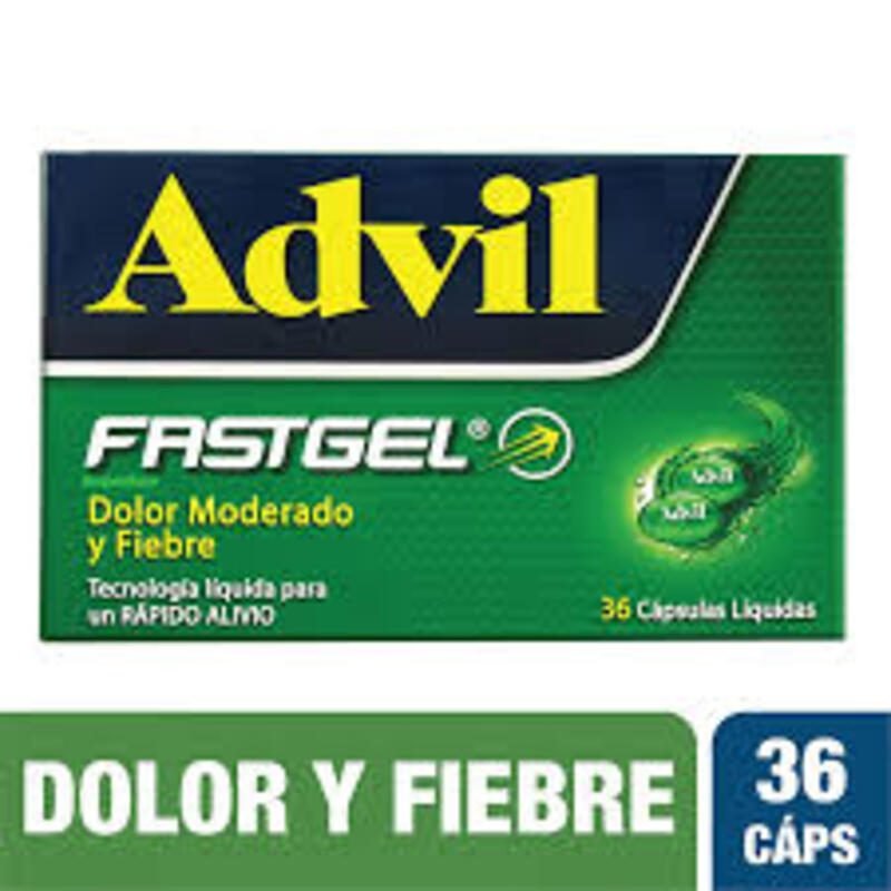 ADVIL TEENS 36 CAPSULAS