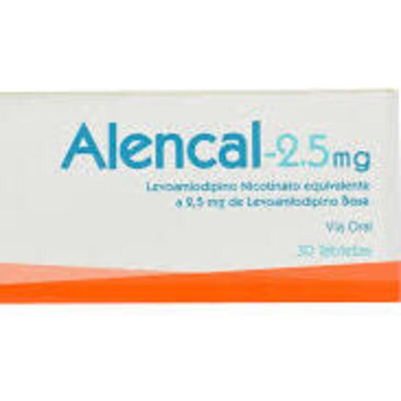 ALENCAL VALS 2.5 MG/160 MG CAJA X 30 TABLETAS