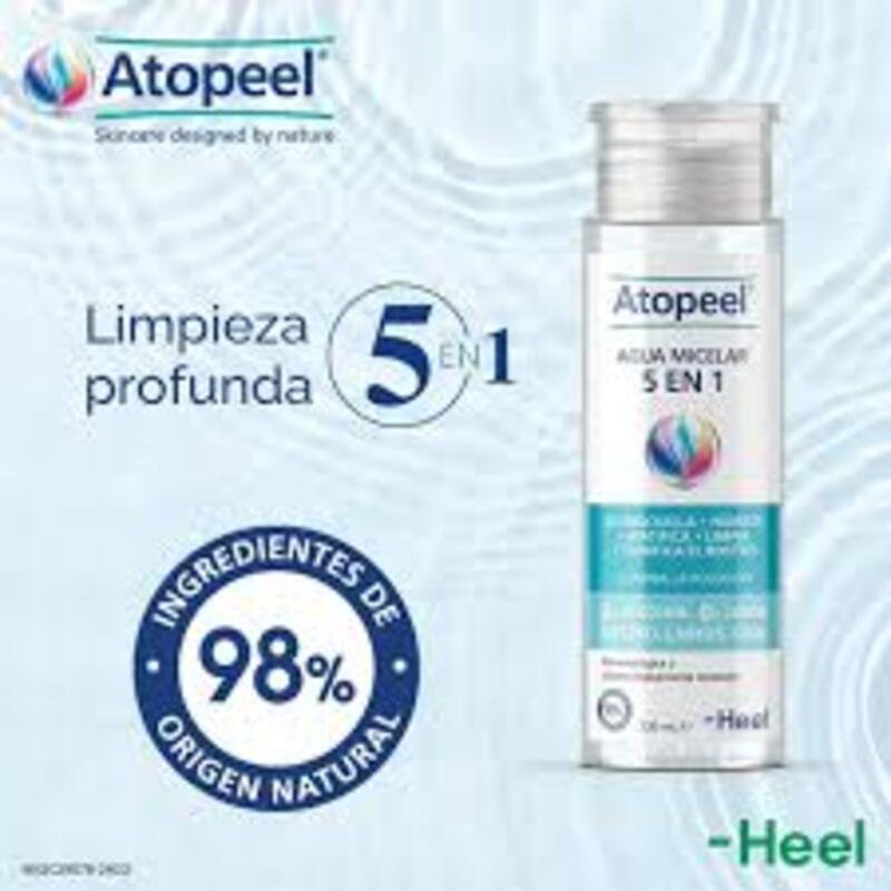 ATOPEEL AGUA MICELAR 5 EN 1 220 ML