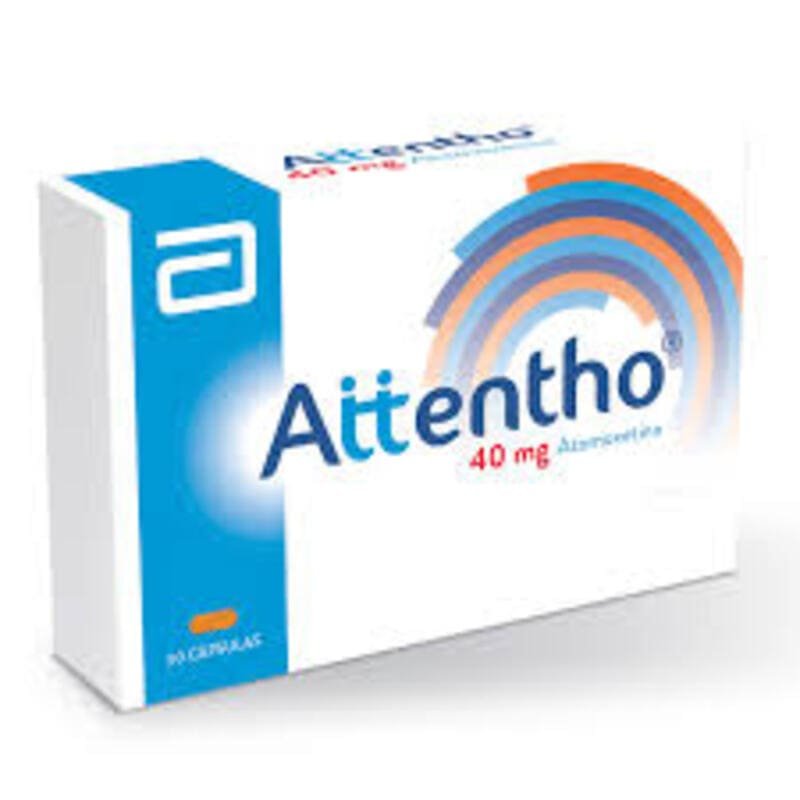 ATTENTHO 40 MG 30 CAPSÚLAS