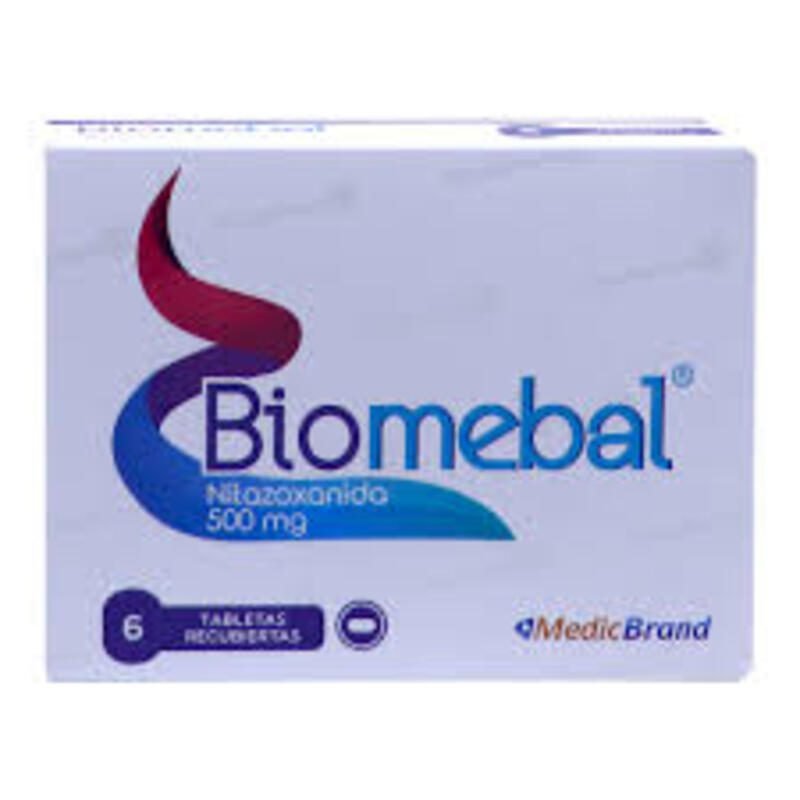 BIOMEBAL 500 MG CAJA 6 TABLETAS COASPHARMA