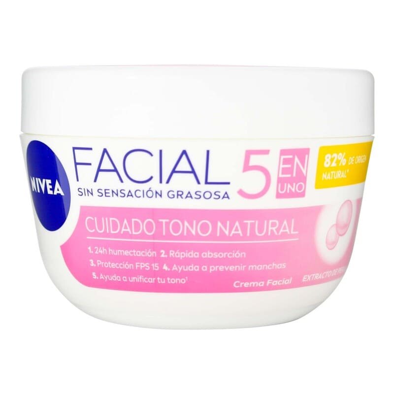 CREMA NIVEA FACIAL CUIDADO TOTAL NATURAL 200 ML