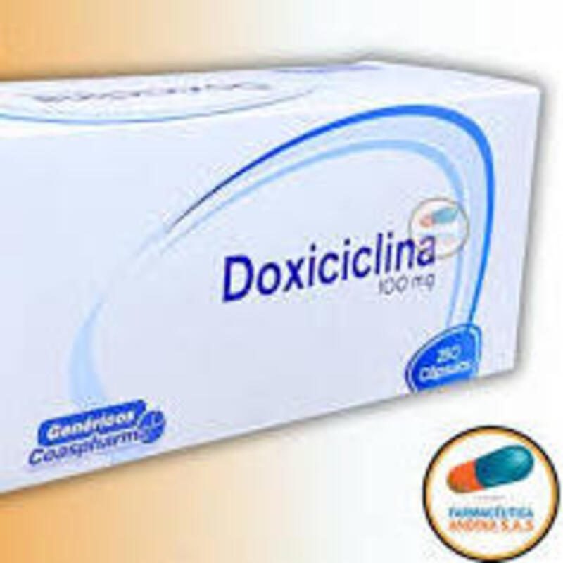 DOXICICLINA 100 MG 250 CAPSÚLAS