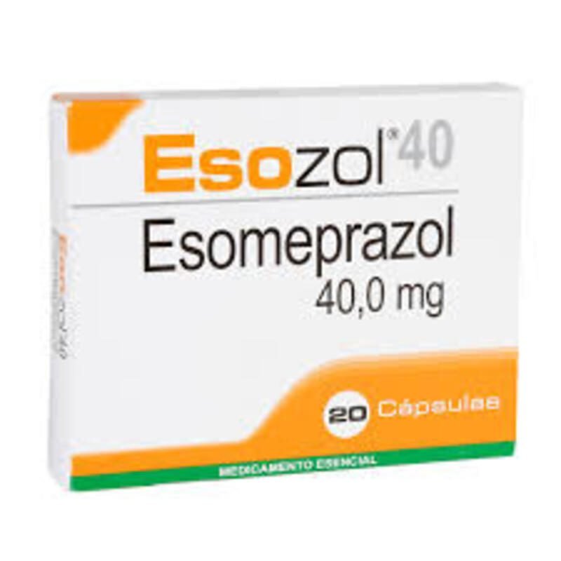ESOZOL 40 MG 20 CAPSULAS