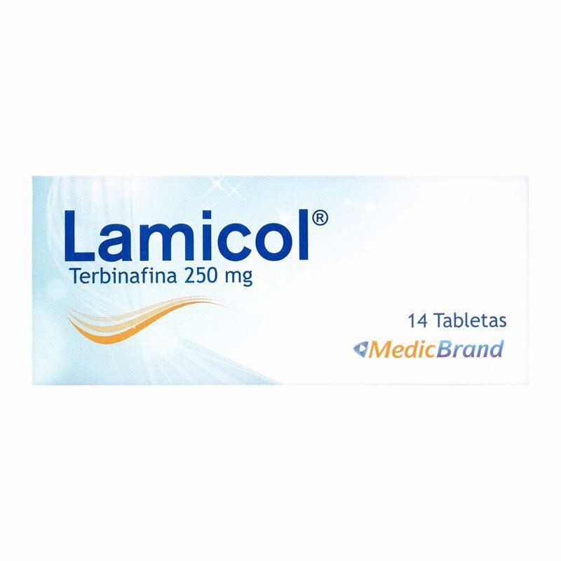 LAMICOL 250 MG 14 TABLETAS COASPHARMA